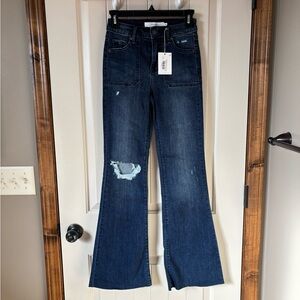 NWT Happi Flared Hidden jeans